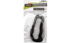 Multifunctional All-Metal Carabiner Cattara 5in1