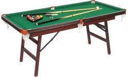 Pool Table Dynamic Hobby - Mahogany, 6ft