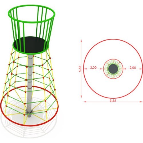 Kāpšanas virvju komplekts GT-0805
