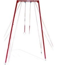 Гимнастический турник для подтягиваний с кольцами GYMNOVA