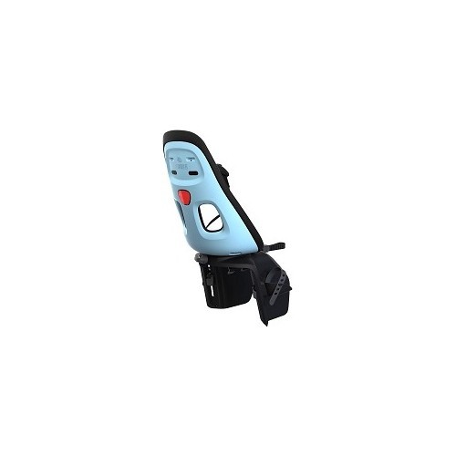 Aizmugurējais velosipēda bērnu sēdeklītis Thule Yepp Nexxt Maxi Aquamarine, stiprināms uz bagāžnieka