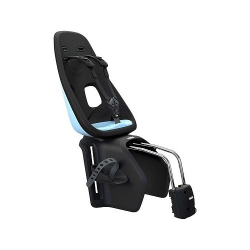 Aizmugurējais bērnu velosēdeklītis Thule Yepp Nexxt Maxi Aquamarine, stiprināms pie rāmja