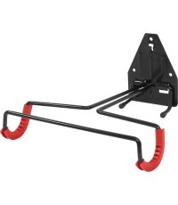 Force sienas velonovietne, salokāma, tērauda, melna, max 15kg