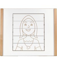 Manipulāciju siena Meitene