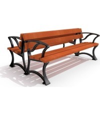Cast-iron Bench Inter-Play 02