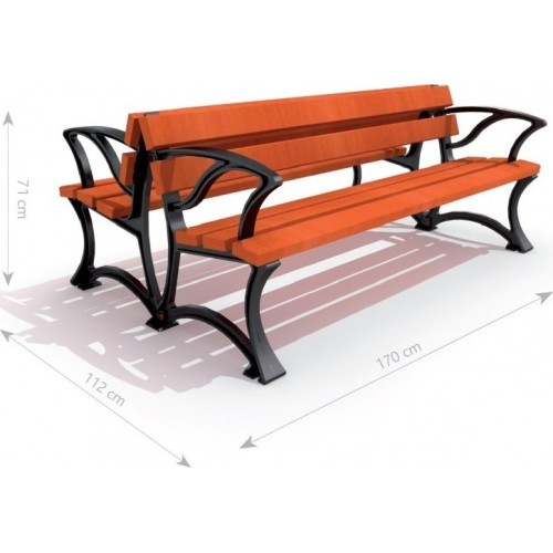 Cast-iron Bench Inter-Play 02
