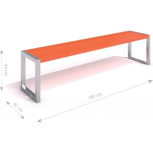Stainless Steel Bench Inter-Play 06