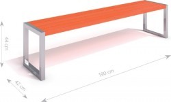 Stainless Steel Bench Inter-Play 06