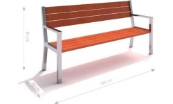 Stainless Steel Bench Inter-Play 07