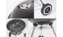 Charcoal Grill Boiler Cattara Bari 46cm