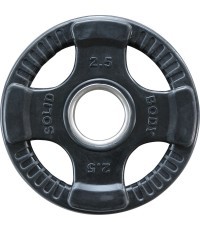 Body-Solid gumēti olimpiskie svari ar 4 rokturiem ORTK, 2,5 kg