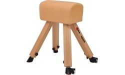Vaulting Buck Coma-Sport GS-316 – Woden Legs, Natural Leather