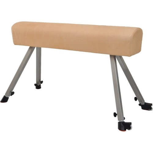 Vingrošanas zirgs Coma-Sport GS-205 – metāla kājas, dabīgā āda