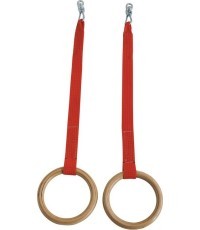 A Set Of Gymnastic Rings With Belt Straps Coma-Sport GS-229