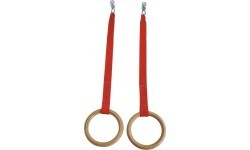 A Set Of Gymnastic Rings With Belt Straps Coma-Sport GS-229