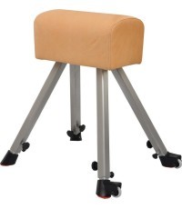 Vaulting Buck Coma-Sport GS-317 – Metal Legs, Natural Leather