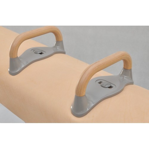 Vaulting Horse Coma-Sport GS-203 – Metal Legs, Natural Leather, With Pommels