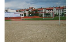 Pludmales volejbola stabi Coma-Sport S-095 (ar iegremdes hülsēm)