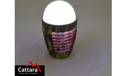 Аккумуляторный фонарь с ловушкой для насекомых Cattara