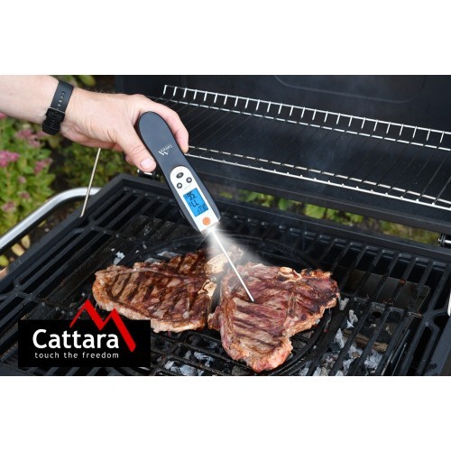Цифровой складной термометр для гриля Cattara