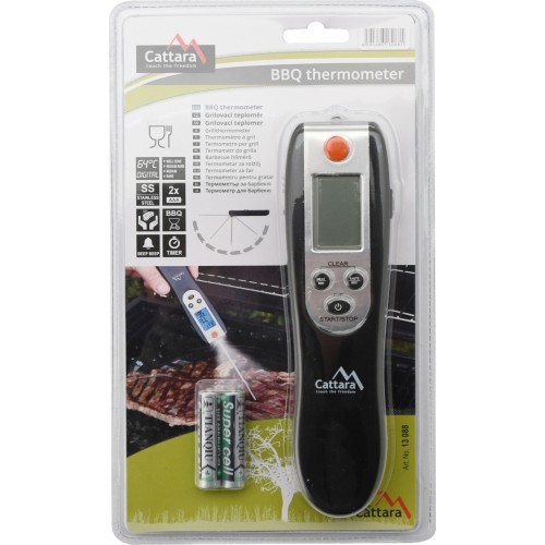 Digital folding barbecue thermometer Cattara