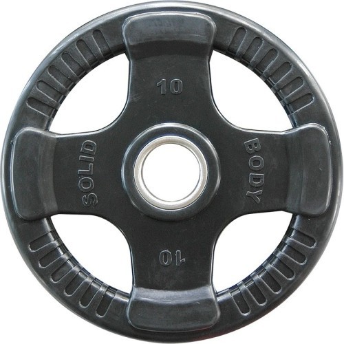 Rubber Grip Plate Olympic Body-Solid, 10kg