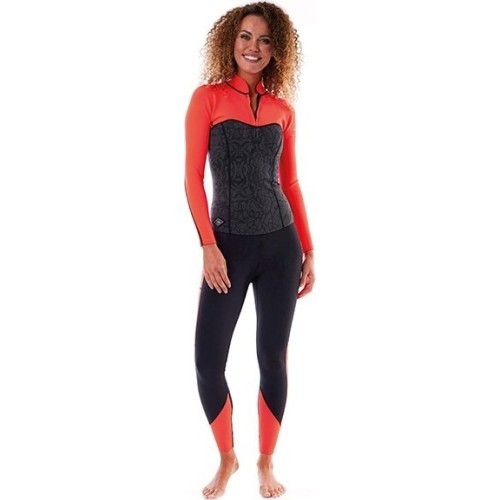 Wetsuit Top Jobe Verona 1.5mm Fury Red-|Size XL|
