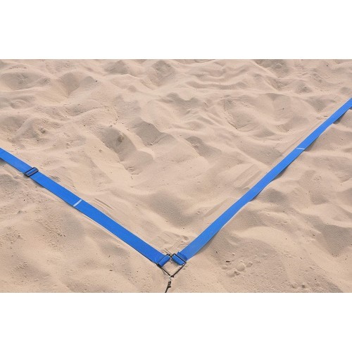 Линии для пляжного волейбола Pokorny Site Econom с креплением, 16x8 м, синие