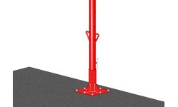 HIGH BAR WITHOUT CABLE WITH CASINGS OUTSIDE THE FLOOR - 1 person (*)