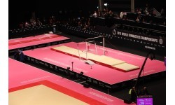 RIO COMPETITION ASYMMETRIC BARS - STANDARD CABLE - NATURAL FIBRE HAND-RAIL - FIG Approved