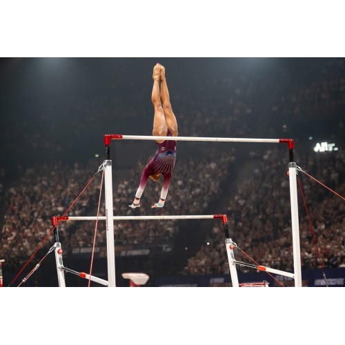 RIO COMPETITION ASYMMETRIC BARS - STANDARD CABLE - NATURAL FIBRE HAND-RAIL - FIG Approved