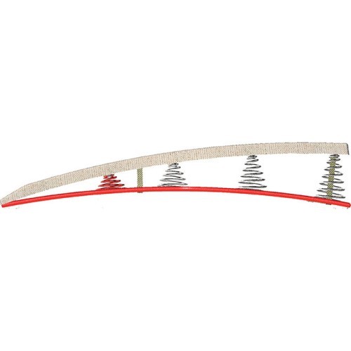 Sacensību tramplīns Nova'Jump Hard 23 cm