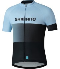 Мужская велофутболка Shimano Team, размер XL, аквамарин