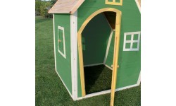 Деревянный игровой домик EXIT Fantasia 100 - зеленый