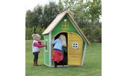 Деревянный игровой домик EXIT Fantasia 100 - зеленый