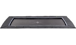 Iegremdējamais sporta batuts EXIT Dynamic 305x519 cm, melns