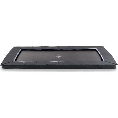 EXIT Dynamic ground level sports trampoline 305x519cm - black