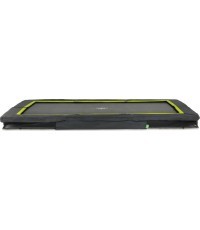 EXIT Silhouette ground sports trampoline 244x366cm - black
