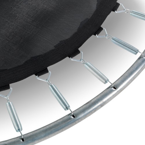 EXIT Silhouette zemes sporta batuts ø427cm - melns