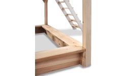 Деревянный игровой домик EXIT Loft 500 - серый