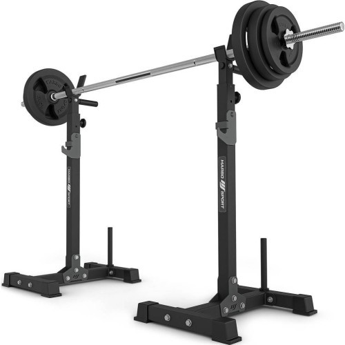 Daudzlīmeņu stieņa statīvi (2 gab.) ar balstu MS-S108 2.0 - Marbo Sport