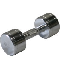 Steel chrome dumbbell Bauer Fitness 8 kg AC-1518