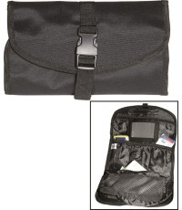 BRITISH BLACK TOILET BAG