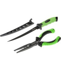 Комбинированный набор ZFish ZFS - филейный нож и щипцы