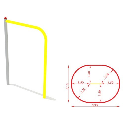 Metal Pull Up Bar Model CM-0025