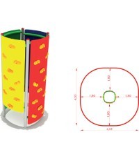 Metal Climbing Set Model CM-0014x4