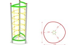 Metal Climbing Set Model CM-0015x3