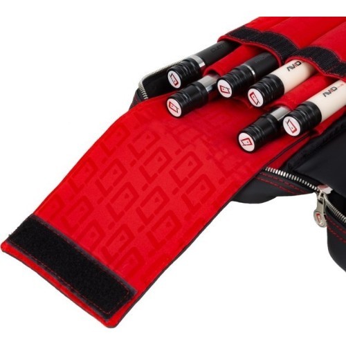Мягкий чехол для бильярдных киёв Cuetec Pro Line, чёрный, 4x8, 85 см