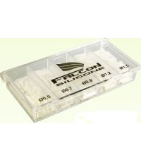 Pludiņu komplekts ar silikonu Falcon, 0,5–1,5 mm