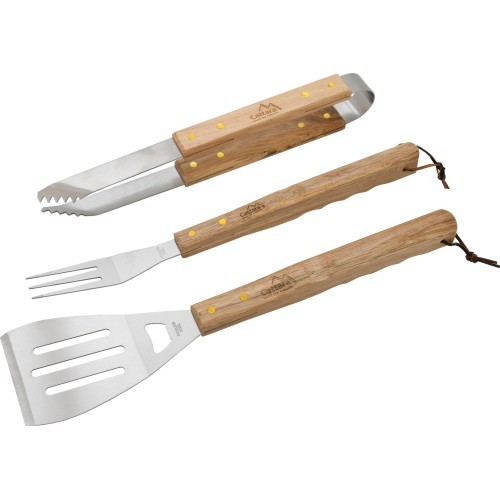 Grila piederumu komplekts Cattara Wood, 3 gab.